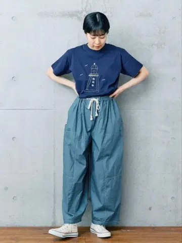 PARICI 마부 볼륨 팬츠