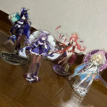 원신 CLORINDE 아크릴 스탠드 4개 세트