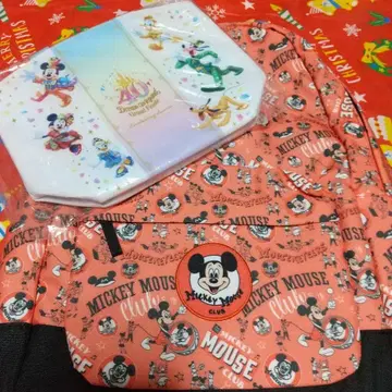 디즈니 미키 백팩 디즈니 40주년 수베니어