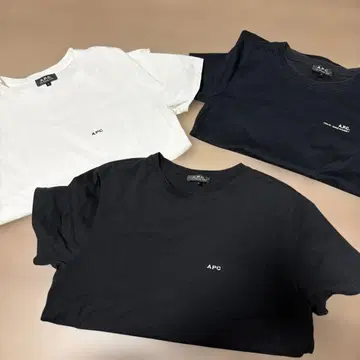 A.P.C. 티셔츠 3개 세트 남성용