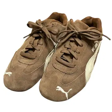 연휴 한정 가격 Puma 브라운 스니커즈 스피도캣 24