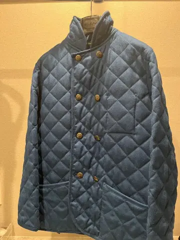 Traditional Weatherwear 퀼팅 자켓 네이비
