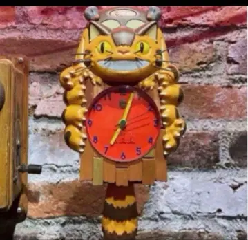 새상품 GBL 이웃집 토토로 고양이 버스 시계 지브리