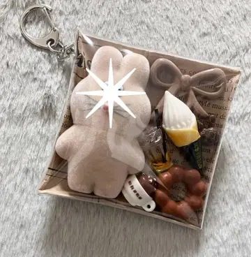 가챠 파우치 [ 브라운 토끼 스위츠 ]