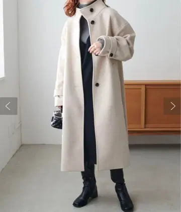 Discoat 디스코트 울라이크 스탠드 코트