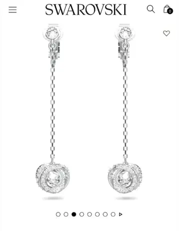 새상품 SWAROVSKI Generation 귀찌 스와로브스키