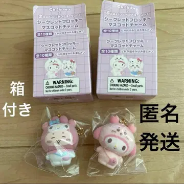 산리오 치이카와 (먼작귀) 시크릿 플로키 마스코트 마이멜로디 카니짱