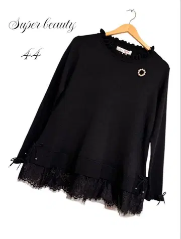 슈퍼 뷰티 프릴 리본이 귀여운 가디건 44