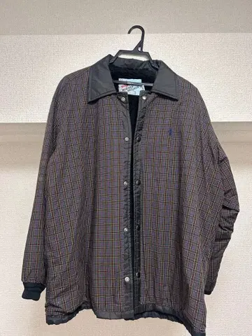 WEATHER BREAKER 체크 무늬 랄프 로렌