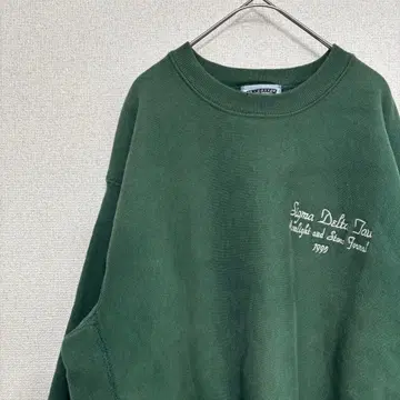 Lee 맨투맨 자수 로고 리버스 위브 미국 빈티지 의류 XL 3080