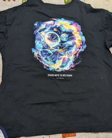 젠진T셔츠 Mrs. GREEN APPLE 젠진 미도와 빌트라움 L