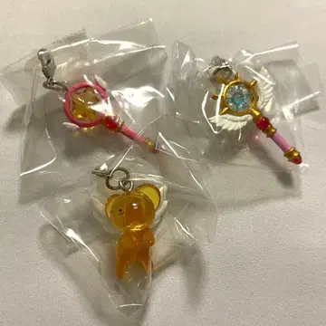 카드캡터 사쿠라 메지루시 액세서리2 케로짱 별의 지팡이 꿈의 지팡이