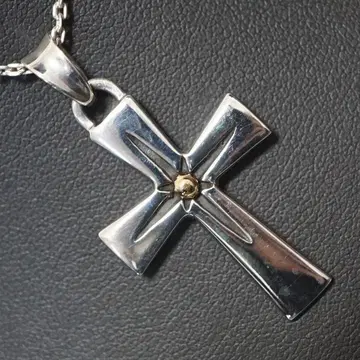 교회 십자가 크로스 925 각인 SV925 실버 목걸이 남성용