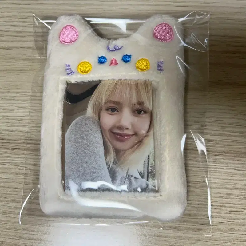 새제품)블랙핑크 리사 포카 + 포카홀더 세트 판매 블핑 포토카드