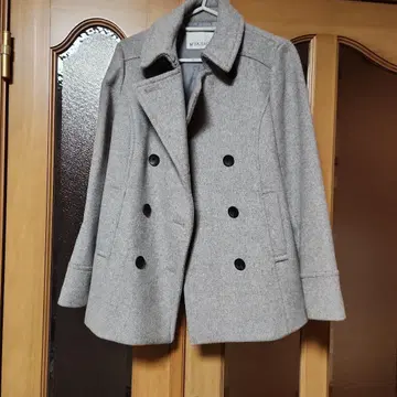 NATURAL BEAUTY BASIC 그레이 피 코트