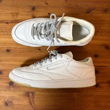 Reebok CLUB C alwayth 리플렉터 로프 슈레이스