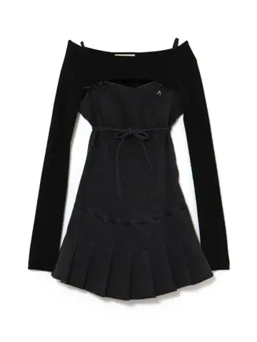 ANDMARY Bonnie denim mini dress AM1172