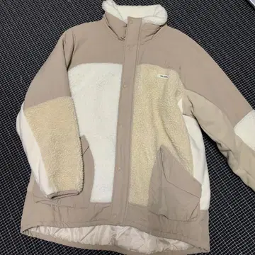 niko and - 베이지 플리스 자켓