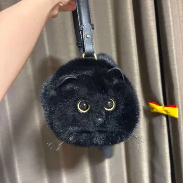 고양이 얼굴 숄더백 고양이
