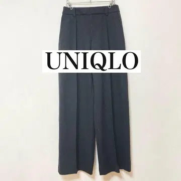 UNIQLO 유니클로 브러쉬드 저지 와이드 팬츠