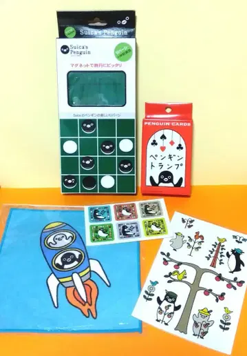 Suica 펭귄 사카자키 치하루 리버시 굿즈 세트