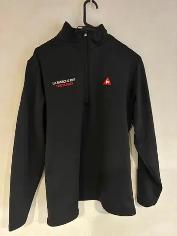 르꼬끄 스포르티브 골프 피케 셔츠 L 사이즈 새상품급 거의 미사용 블랙