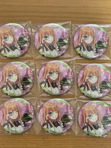 학원 아이돌 마스터 홀로그램 캔뱃지 (발렌타인 ver) 시운 세이카