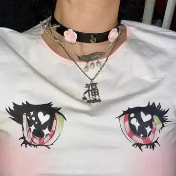 MOMENTEL Flower stud choker