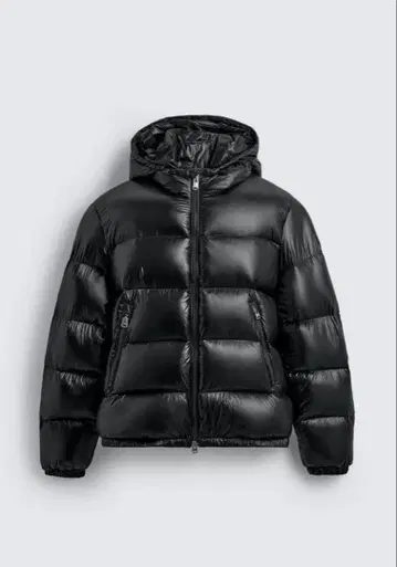 ZARA 발수 페더 자켓