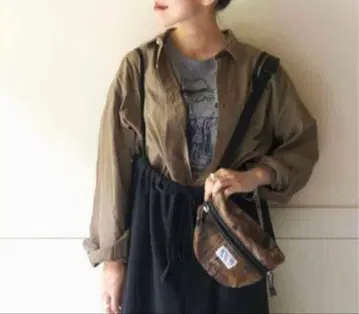 아멘 ARMEN 셔츠 블라우스 카키