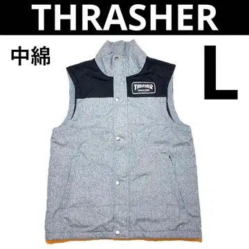 트레셔 충전솜 베스트 L (그레이/블랙)