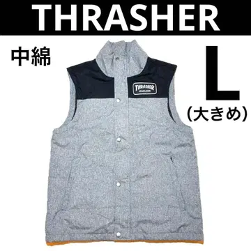 트레셔 충전솜 베스트 L (그레이/블랙)