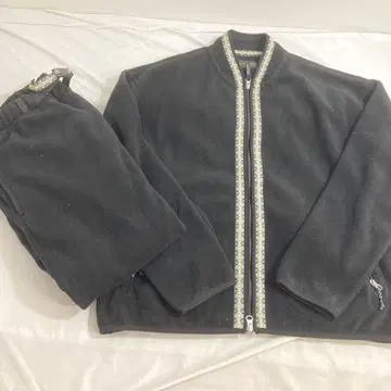 PENDLETON 블랙 플리스 자켓 팬츠 상하의 세트 J5