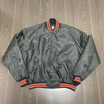 버디 바시티 자켓 나일론 XL 충전솜 퀼팅 90s USA제