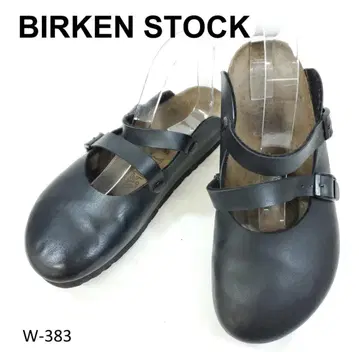 버켄스탁 BIRKI'S 로리 사보 크로그 가죽 블랙