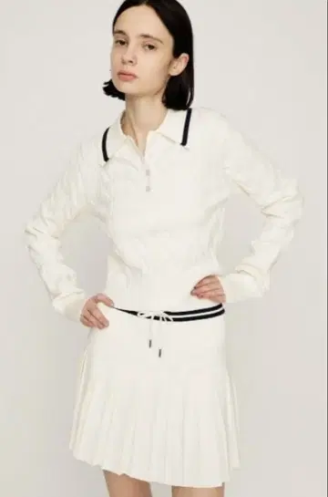 SLY 케이블 니트 셋업 겨울 의류