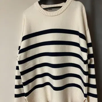 자라 보더 니트 M 사이즈