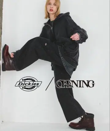 Dickies x OPENING ACT 엑스트라 배기 더블 워크 팬츠