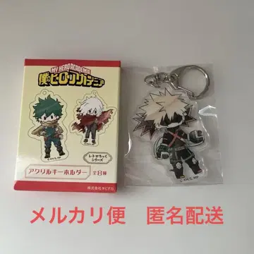 나의 히어로 아카데미아 레트로풍 아크릴 키링 바쿠고 카츠키