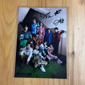 BUDDiiS 전원 사인 포함 브로마이드