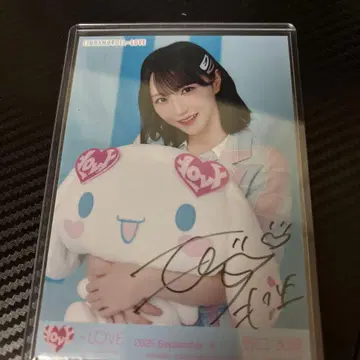 노구치 이오리 친필 브로마이드 시나몬 츄