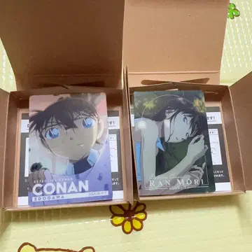 명탐정 코난 노블 아트 vol.3 에도가와 코난 유미란(모리 란)