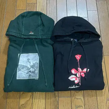 NOAH 맨투맨 후디 후드티 상의 2세트