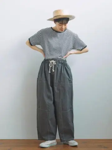 PARICI 마부 볼륨 팬츠