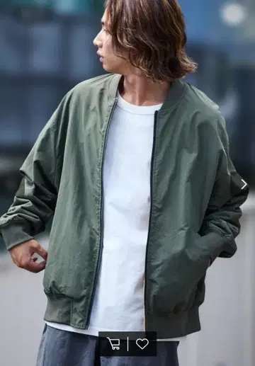 프릭스스토어 릴랙스핏 나일론 플리스 리버서블 MA-1