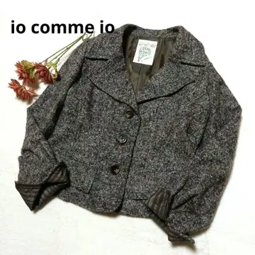 새상품급 io comme io 브라운 계열 아우터 M 센소유니코