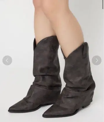 [ 새상품급 ] 러그아젬 COVERD VINTAGE WESTERN 부츠