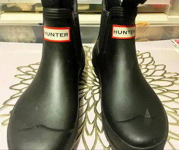 HUNTER 첼시 레인부츠 UK4 (23cm)