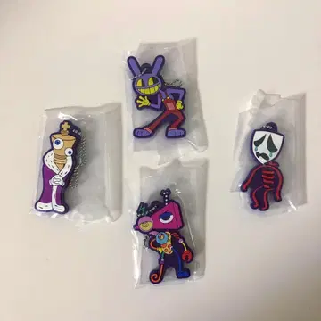 어메이징 디지털 서커스 러버 마스코트 잭스 강글 4개 세트