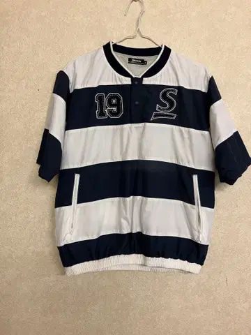 Srixon 스트라이프 M 사이즈 네이비/화이트